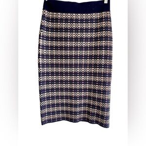 Ann Taylor, knit, pull on, pencil skirt.